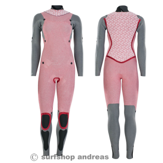 ION-Wetsuit Amaze Core 5/4 BZ  Dame Neoprenanzug Schwarz