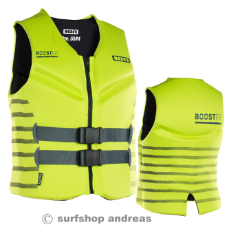 ION Booster Vest 50N Front Zip 2025 Lime Auftriebsweste...