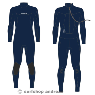 Neil Pryde Mission 5/4  BZ  deepblue Herren Neoprenanzug...