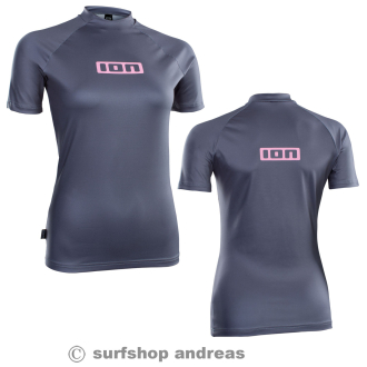 ION Promo Lycra Shirt Rashguard Women SS steel blue S