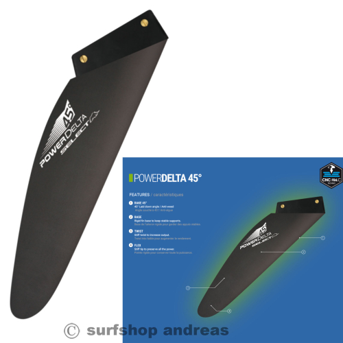 Select Power Delta 45&deg; Rake  Deep Tuttle Box 2026