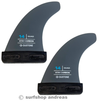 Duotone Quad Center Paar Finne SLOT Länge 15,5cm