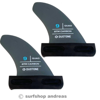 Duotone Quad SIDE Paar SLOT Wave Finne 9 cm