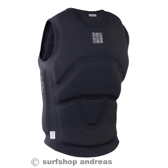 ION Vest Collision Core Front Zip 2026 Prallschutzweste Schwarz