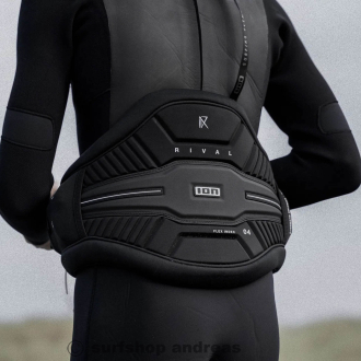 ION Rival Windsurf H&uuml;fttrapez Schwarz 2025