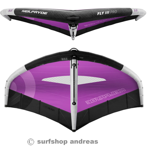 NeilPryde Fly III PRO Wing Boom 2025 C3 Purple 6,5m&sup2;