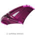 NeilPryde Firefly 2026 Wing Boom C4 Berry-Pink 5,0m&sup2;