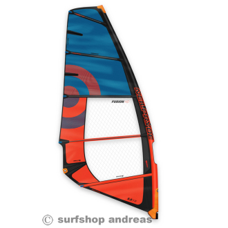 NeilPryde Fusion HD 2026 C1 Blau Orange 6,5m²
