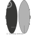 NeilPryde Boardbag WING Mid Length C1 Dark Grey 2026