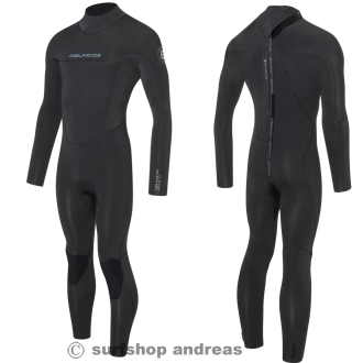 NeilPryde Rise 5/4 Fullsuit GBS BZ Schwarz Herren Neoprenanzug M