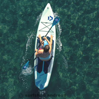 Duotone SUP Paddle One 4 TEILIG mit Kajak Paddle Blade