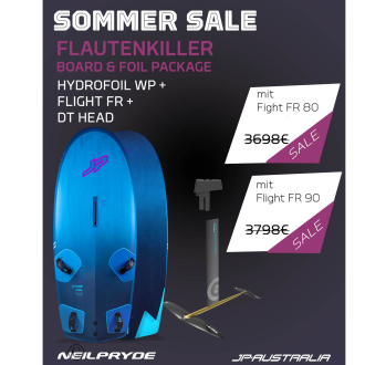JP Australia Hydrofoil Wood Pro Foilboard mit Foil Flight FR