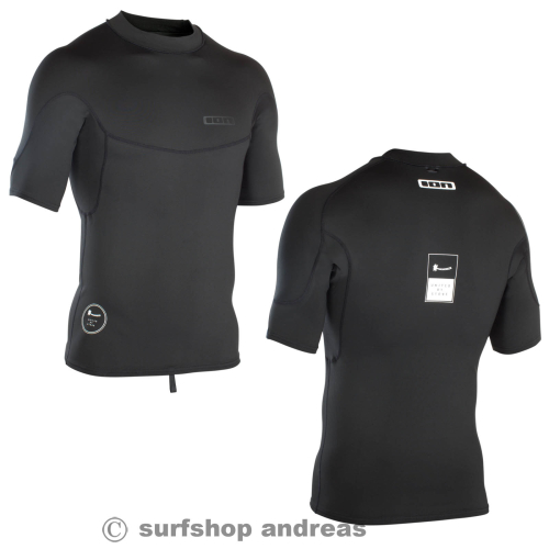 ION Thermo Top Men SS kurze Arme Schwarz